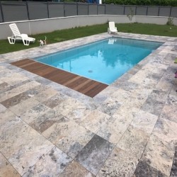 Travertin 40x60 silver Choix Commercial