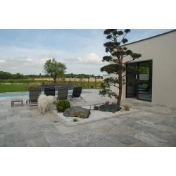 Travertin 40x60 silver Choix Commercial