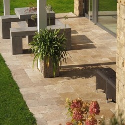 Travertin Opus 4 Formats beige 1er choix
