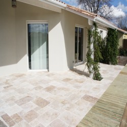 Travertin Opus 4 Formats beige 1er choix